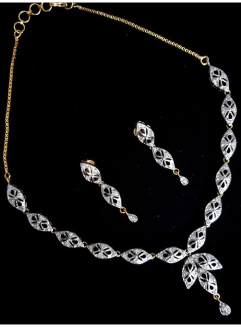 CZ Necklace Set